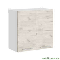 Кухонний модуль верхній Еверест Еко 600 дуб крафт білий/білий 60х30х58