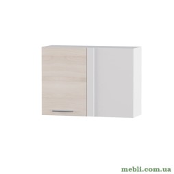 Кухонний модуль верхній кутовий Еверест Еко 600 ясень шимо світлий+білий 60х30х58