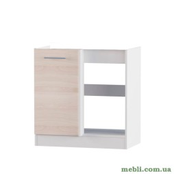 Кухонний модуль нижній кутовий Еверест Еко 790 ясень шимо світлий+білий (без стільниці) 79х46х82