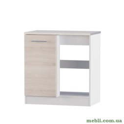 Кухонний модуль нижній кутовий Еверест Еко 790 ясень шимо світлий+білий (зі стільницею) 79х46х82