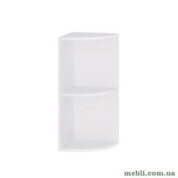 Кухонний модуль верхній радіус Еверест Еко білий 28х28х58