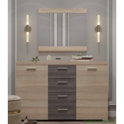 Великий комод Еверест К-7 Британія (телескопи)/Дзеркало Британія сонома/трюфель