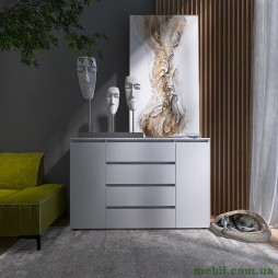 Комод Еверест КЛ-4 Лайт (телескопічні) 140х38х93 Німфея Альба