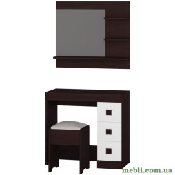 Трюмо Соната Еверест Комплект для спальні (3 елементи) венге темний/білий