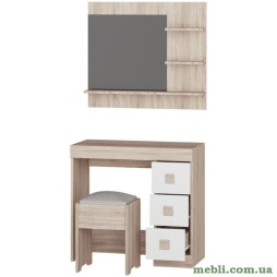 Трюмо Соната Еверест Комплект для спальні (3 елементи) дуб сонома/білий