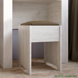 Пуф Еверест Ліберті дуб крафт білий