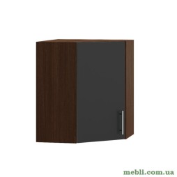 Кухонний модуль верхній кутовий Еверест Оптіма В17-600 Антрацит 60х60х72