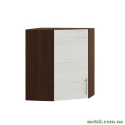 Кухонний модуль верхній кутовий Еверест Оптіма В17-600 Дуб крафт білий 60х60х72