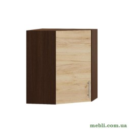 Кухонний модуль верхній кутовий Еверест Оптіма В17-600 Дуб крафт золотий 60х60х72