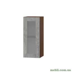 Кухонний модуль вітрина Еверест Оптіма ВВ01-300 Бетон 30х30х72