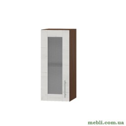 Кухонний модуль вітрина Еверест Оптіма ВВ01-300 Дуб крафт білий 30х30х72