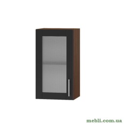 Кухонний модуль вітрина Еверест Оптіма ВВ01-400 Антрацит 40х30х72