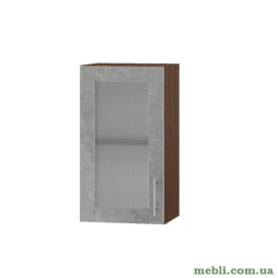 Кухонний модуль вітрина Еверест Оптіма ВВ01-400 Бетон 40х30х72