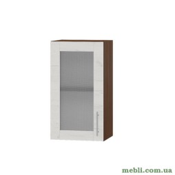 Кухонний модуль вітрина Еверест Оптіма ВВ01-400 Дуб крафт білий 40х30х72