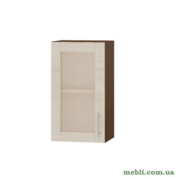 Кухонний модуль вітрина Еверест Оптіма ВВ01-400 Дуб шамоні світлий 40х30х72