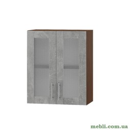 Кухонний модуль вітрина Еверест Оптіма ВВ10-600 Бетон 60х30х72