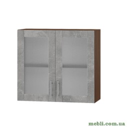 Кухонний модуль вітрина Еверест Оптіма ВВ10-800 Бетон 80х30х72