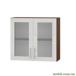 Кухонний модуль вітрина Еверест Оптіма ВВ10-800 Дуб крафт білий 80х30х72