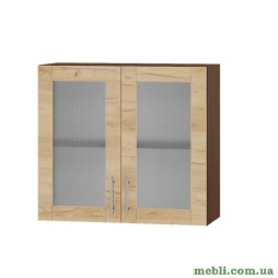 Кухонний модуль вітрина Еверест Оптіма ВВ10-800 Дуб крафт золотий 80х30х72