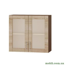 Кухонний модуль вітрина Еверест Оптіма ВВ10-800 Дуб сонома 80х30х72