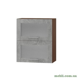 Кухонний модуль вітрина Еверест Оптіма ВВ14-600 Бетон 60х30х72
