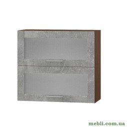 Кухонний модуль вітрина Еверест Оптіма ВВ14-800 Бетон 80х30х72