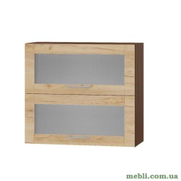 Кухонний модуль вітрина Еверест Оптіма ВВ14-800 Дуб крафт золотий 80х30х72