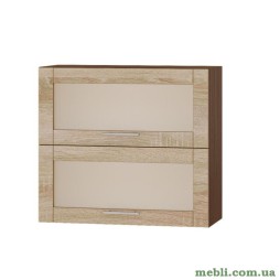 Кухонний модуль вітрина Еверест Оптіма ВВ14-800 Дуб сонома 80х30х72