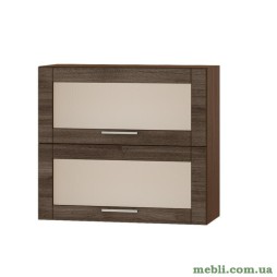 Кухонний модуль вітрина Еверест Оптіма ВВ14-800 Дуб шамоні темний 80х30х72