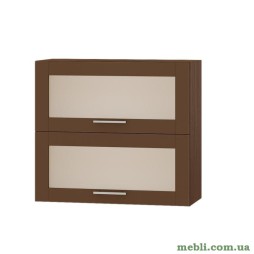 Кухонний модуль вітрина Еверест Оптіма ВВ14-800 Капучіно 80х30х72