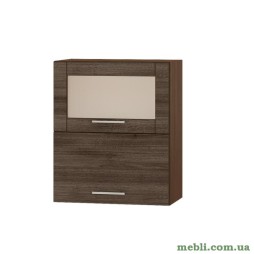 Кухонний модуль верхній вітрина Еверест Оптіма ВВГ14-600 Дуб шамоні темний 60х30х72