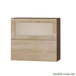 Кухонний модуль верхній вітрина Еверест Оптіма ВВГ14-800 Дуб сонома 80х30х72