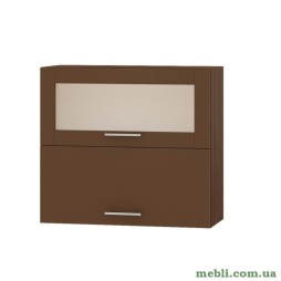 Кухонний модуль верхній вітрина Еверест Оптіма ВВГ14-800 Капучіно 80х30х72