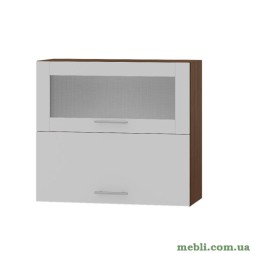 Кухонний модуль верхній вітрина Еверест Оптіма ВВГ14-800 Німфея альба 80х30х72