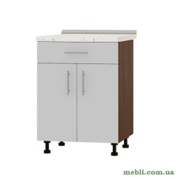 Кухонний модуль нижній із шухлядою Еверест Оптіма Н75-600 Німфея альба (без стільниці) 60х47х82