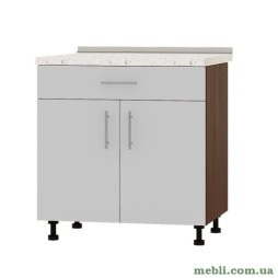 Кухонний модуль нижній із шухлядою Еверест Оптіма Н75-800 Німфея альба (без стільниці) 80х47х82