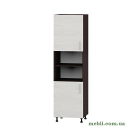 Кухонний пенал Еверест Оптіма Н76-600 Дуб крафт білий 60х57х215