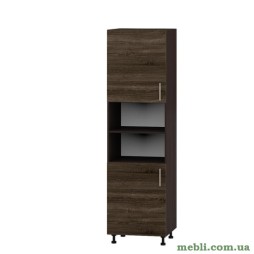 Кухонний пенал Еверест Оптіма Н76-600 Дуб трюфель 60х57х215