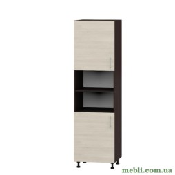 Кухонний пенал Еверест Оптіма Н76-600 Дуб шамоні світлий 60х57х215