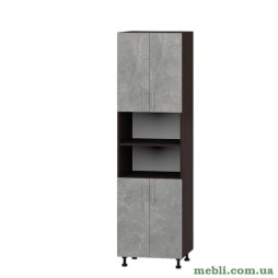 Кухонний пенал Еверест Оптіма Н77-600 Бетон 60х57х215