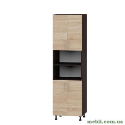 Кухонний пенал Еверест Оптіма Н77-600 Дуб сонома 60х57х215