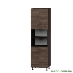 Кухонний пенал Еверест Оптіма Н77-600 Дуб шамоні темний 60х57х215