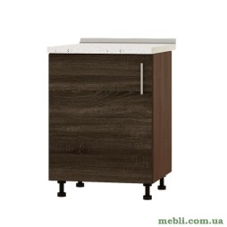 Кухонний модуль під мийку Еверест Оптіма Н79-600 Дуб трюфель (без стільниці) 60х47х82