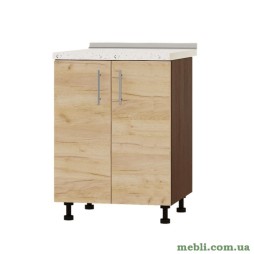 Кухонний модуль нижній Еверест Оптіма Н82-600 Дуб крафт золотий (без стільниці) 60х47х82