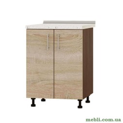 Кухонний модуль нижній Еверест Оптіма Н82-600 Дуб сонома (без стільниці) 60х47х82