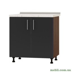 Кухонний модуль нижній Еверест Оптіма Н82-800 Антрацит (без стільниці) 80х47х82