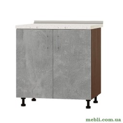 Кухонний модуль нижній Еверест Оптіма Н82-800 Бетон (без стільниці) 80х47х82