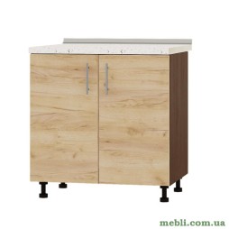 Кухонний модуль нижній Еверест Оптіма Н82-800 Дуб крафт золотий (без стільниці) 80х47х82