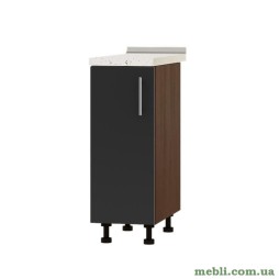 Кухонний модуль нижній Еверест Оптіма Н83-300 Антрацит (без стільниці) 30х47х82