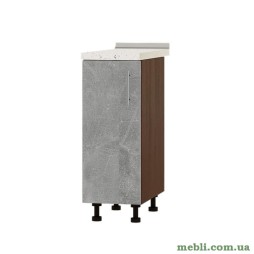 Кухонний модуль нижній Еверест Оптіма Н83-300 Бетон (без стільниці) 30х47х82